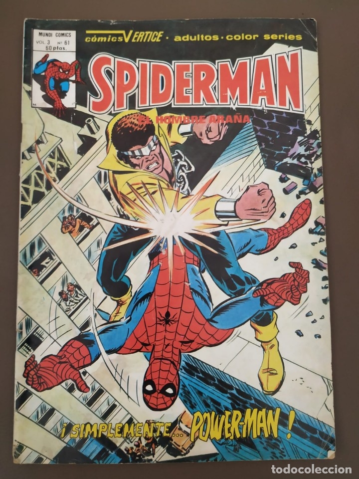 C&oacute;mics: SPIDERMAN VERTICE. &iexcl;SIMPLEMENTE POWER-MAN! VOLUMEN 3 NUMERO 61 - Foto 1