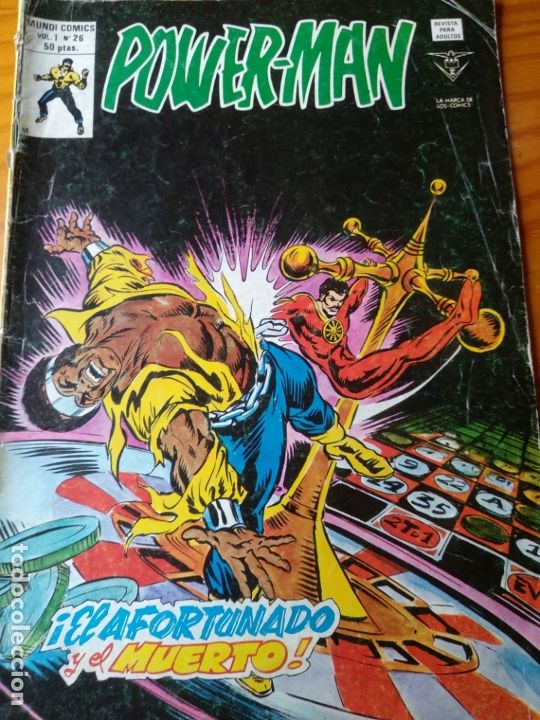 C&oacute;mics: POWER-MAN V.1 VOL. 1 N&ordm; 26 - VERTICE - - Foto 1
