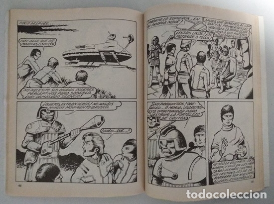 C&oacute;mics: Starblazer, 4: Al borde del infinito / Odiseas del Espacio - V&eacute;rtice, 1980 - Foto 4