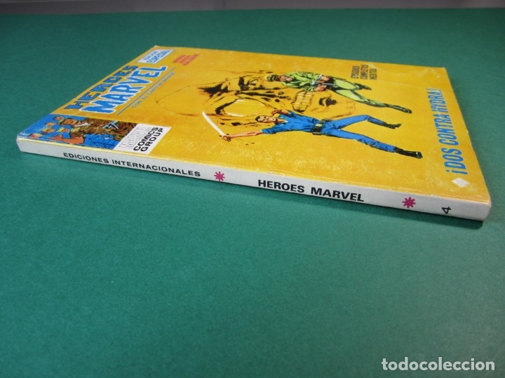 C&oacute;mics: HEROES MARVEL (1972, VERTICE) 4 &middot; 1972 &middot; DOS CONTRA HYD - Foto 3