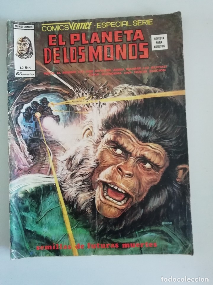 C&oacute;mics: EL PLANETA DE LOS MONOS V2 NUM.22 - Foto 1