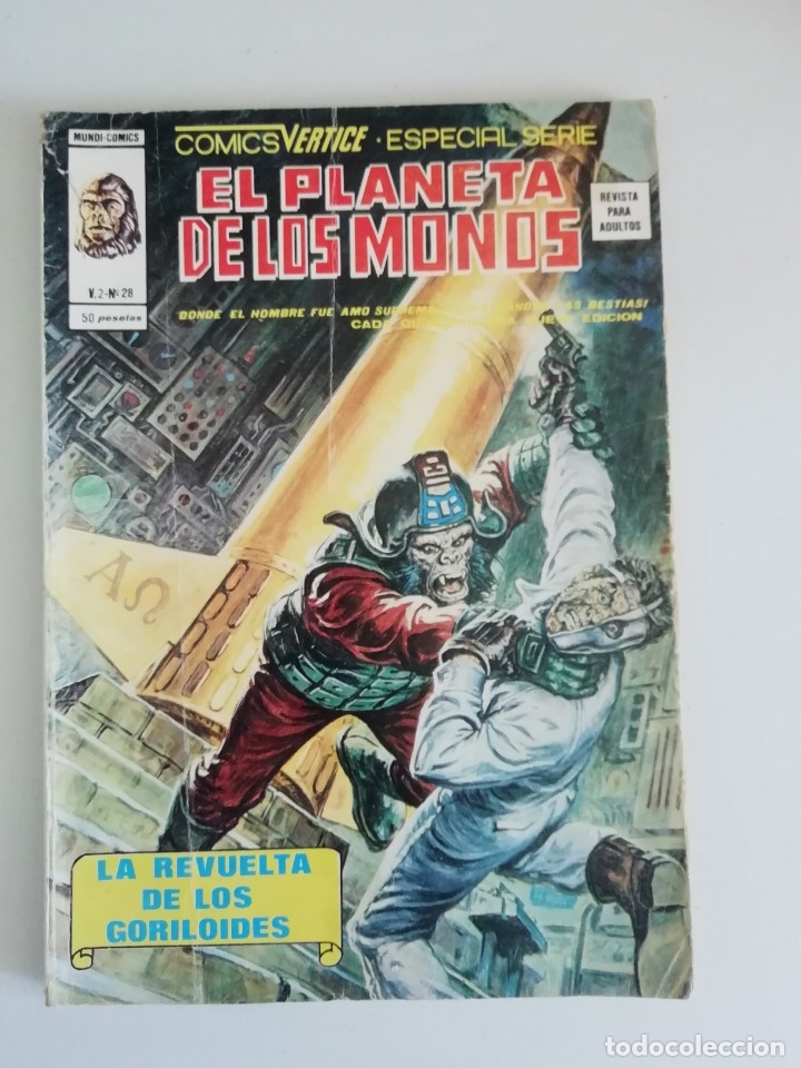 C&oacute;mics: EL PLANETA DE LOS MONOS V2 NUM.28 - Foto 1