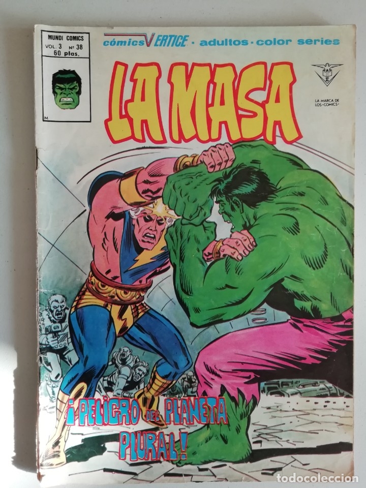 C&oacute;mics: LA MASA VOL 3 NUM.38 - Foto 1