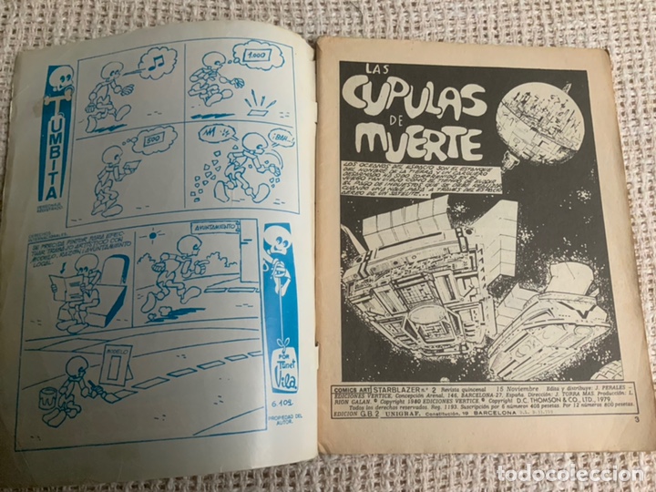C&oacute;mics: STARBLAZER ODISEAS DEL ESPACIO N&ordm; 2 -ED. VERTICE - Foto 2