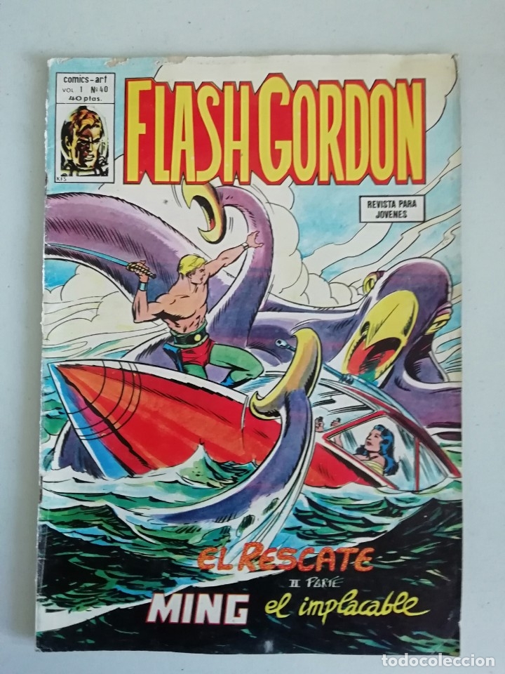 C&oacute;mics: FLASH GORDON V1 NUM.40 - Foto 1