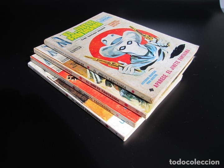 JINETE FANTASMA, EL (1972, VERTICE). COMPLETA 4 ORDINARIOS ( 1 AL 4 ) (Tebeos y Comics - Vértice - Otros)