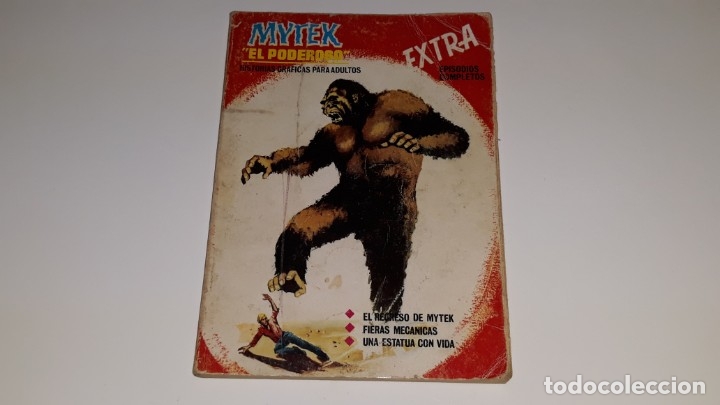 C&oacute;mics: VERTICE : ANTIGUO COMIC TACO EXTRA MYTEX MYTEK EL PODEROSO N&ordm; 4 VOL. 1 A&Ntilde;O 1969 - Foto 1