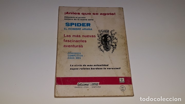 C&oacute;mics: VERTICE : ANTIGUO COMIC TACO EXTRA MYTEX MYTEK EL PODEROSO N&ordm; 4 VOL. 1 A&Ntilde;O 1969 - Foto 6