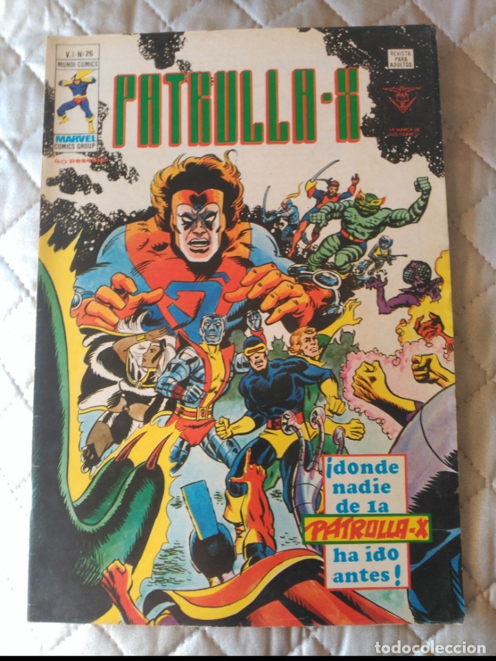 C&oacute;mics: Patrulla X Vol. 3 N&ordm; 26 VERTICE - Foto 1