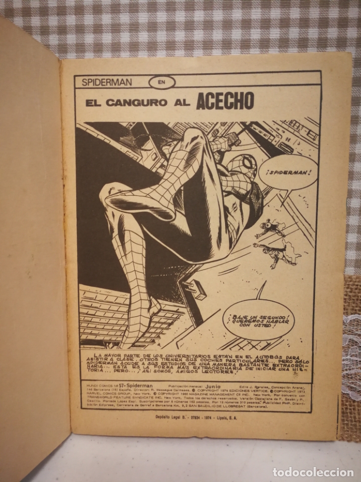 C&oacute;mics: SPIDERMAN 57 TACO VERTICE - Foto 5