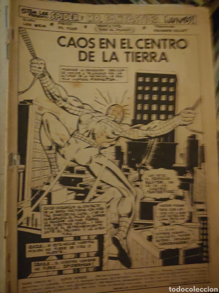 C&oacute;mics: Spiderman y Mister Fant&aacute;stico N&uacute;m 1 - Foto 1