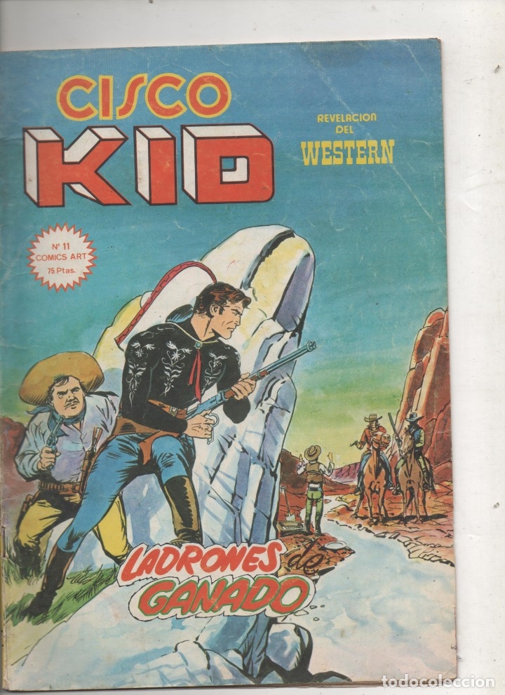 C&oacute;mics: CISCO KID N&ordm; 11, LADRONES DE GANADO, EDICIONES VERTICE.da - Foto 1