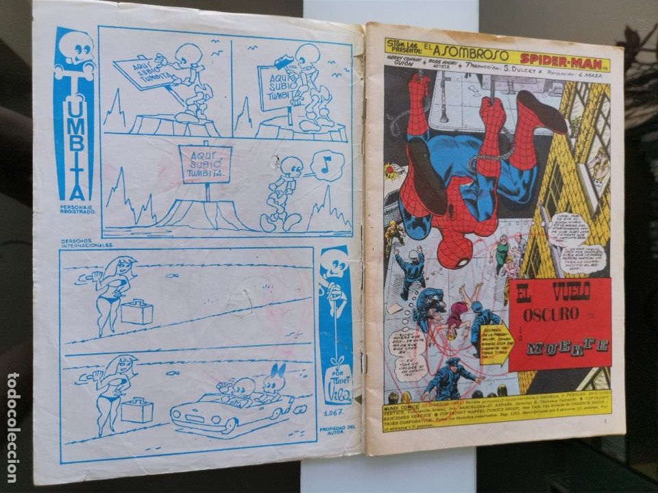 C&oacute;mics: TEBEO C&Oacute;MIC SPIDERMAN N&ordm; 91 ED. V&Eacute;RTICE - Foto 2