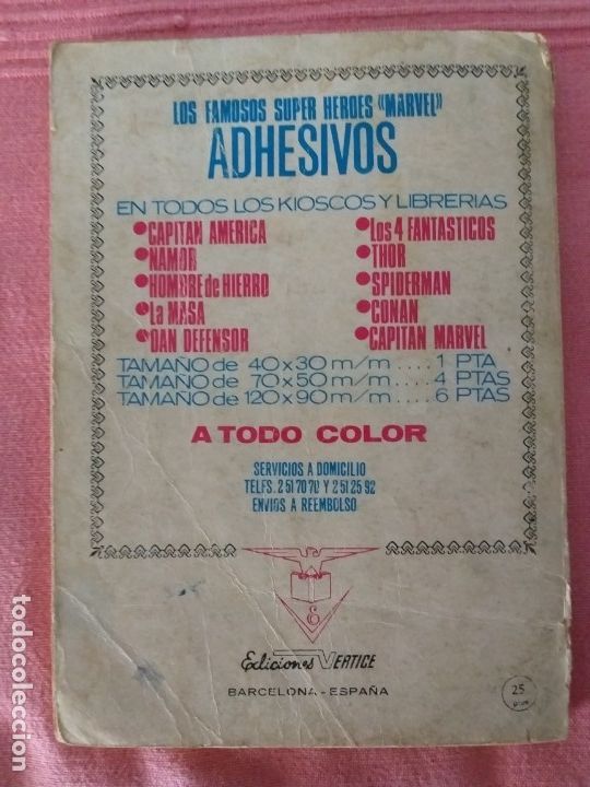 C&oacute;mics: Spiderman (P&aacute;nico en la prisi&oacute;n) 1973 - Foto 2