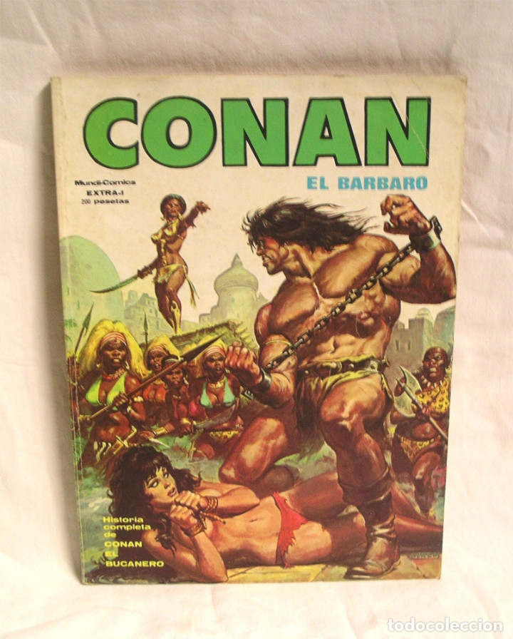 C&oacute;mics: Conan el Barbaro Extra 1 de Vertice a&ntilde;o 79 - Foto 1