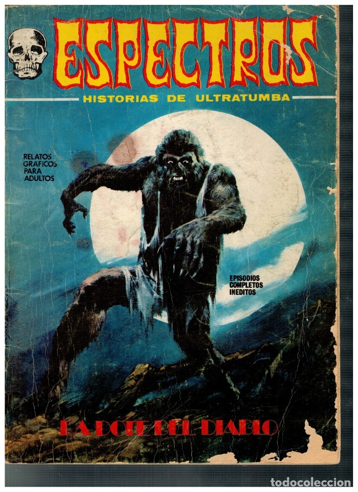 C&oacute;mics: ESPECTROS 22    VERTICE,1973. - Foto 1
