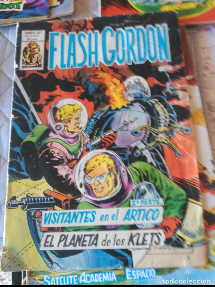 C&oacute;mics: Flash Gordon Vol. 2  26 n&uacute;meros del 1 al 25 y el N&ordm;  31 - Foto 4