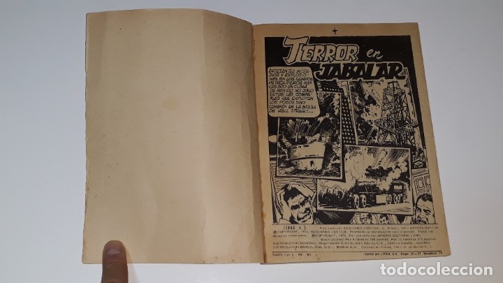 C&oacute;mics: VERTICE - TENAX N&ordm; 3 - TERROR EN JAVALAR - EDICIONES INTERNACIONALES A&Ntilde;O 1972 - Foto 7