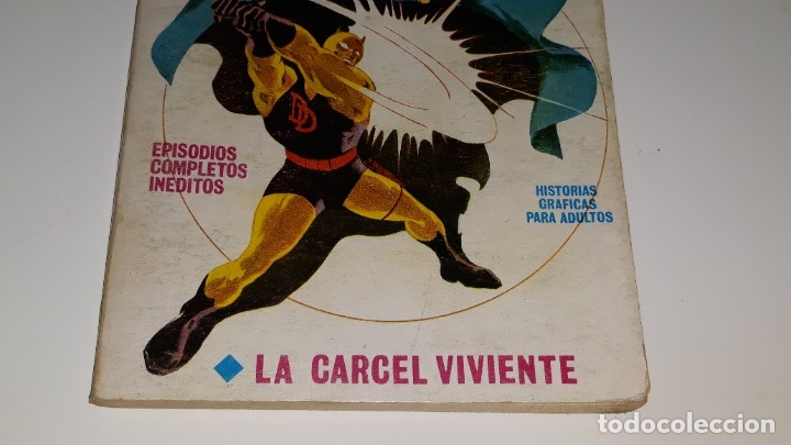 C&oacute;mics: VERTICE : DAN DEFENSOR N&ordm; 15 - DARE DEVIL - LA CARCEL VIVIENTE - EDICIONES INTERNACIONALES A&Ntilde;O 1969 - Foto 2