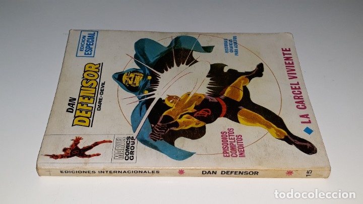 C&oacute;mics: VERTICE : DAN DEFENSOR N&ordm; 15 - DARE DEVIL - LA CARCEL VIVIENTE - EDICIONES INTERNACIONALES A&Ntilde;O 1969 - Foto 4