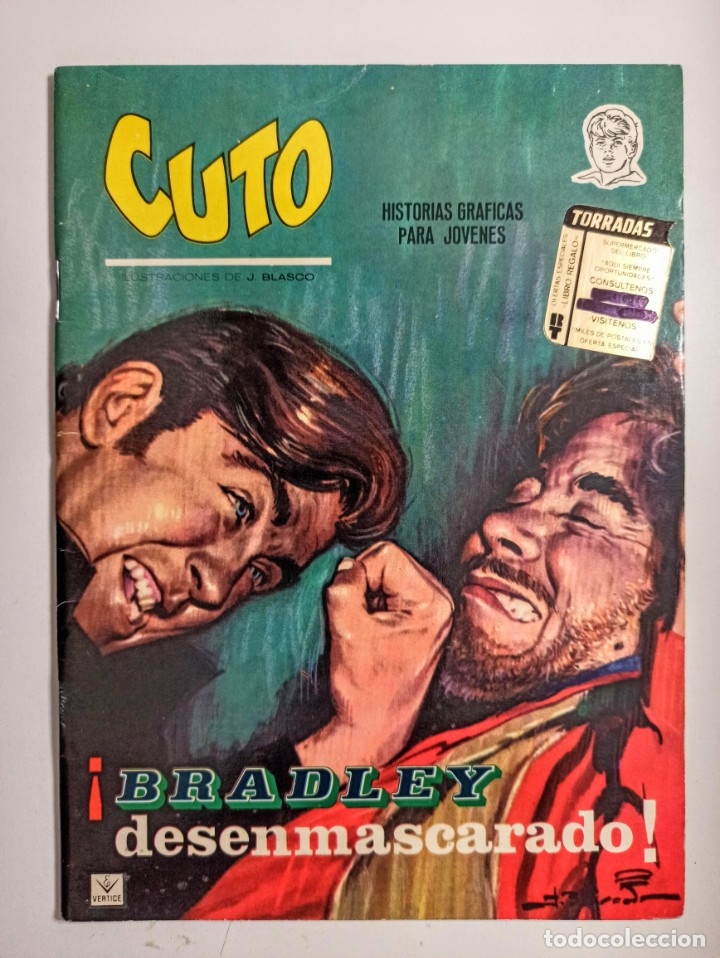 C&oacute;mics: V&Eacute;RTICE GRAPA CUTO N&ordm; 3. 10 PTS. 1965. - Foto 1
