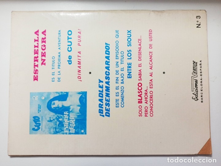 C&oacute;mics: V&Eacute;RTICE GRAPA CUTO N&ordm; 3. 10 PTS. 1965. - Foto 2