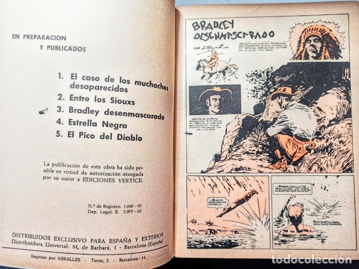 C&oacute;mics: V&Eacute;RTICE GRAPA CUTO N&ordm; 3. 10 PTS. 1965. - Foto 3