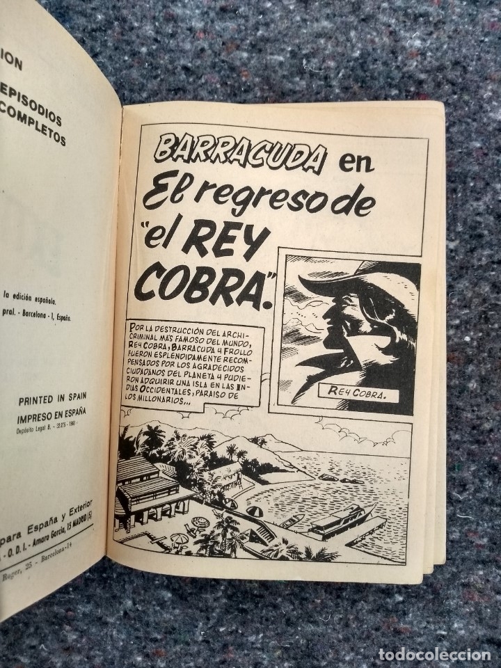 C&oacute;mics: Aqu&iacute; Barracuda n&ordm; 16 - El Regreso del Rey Cobra - Foto 5