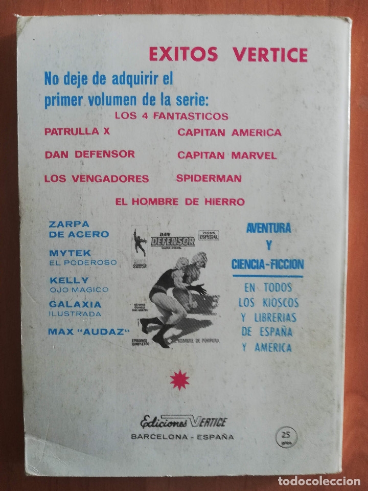 C&oacute;mics: DAN DEFENSOR N&ordm; 2 VOL 1 TACO VERTICE - Foto 2