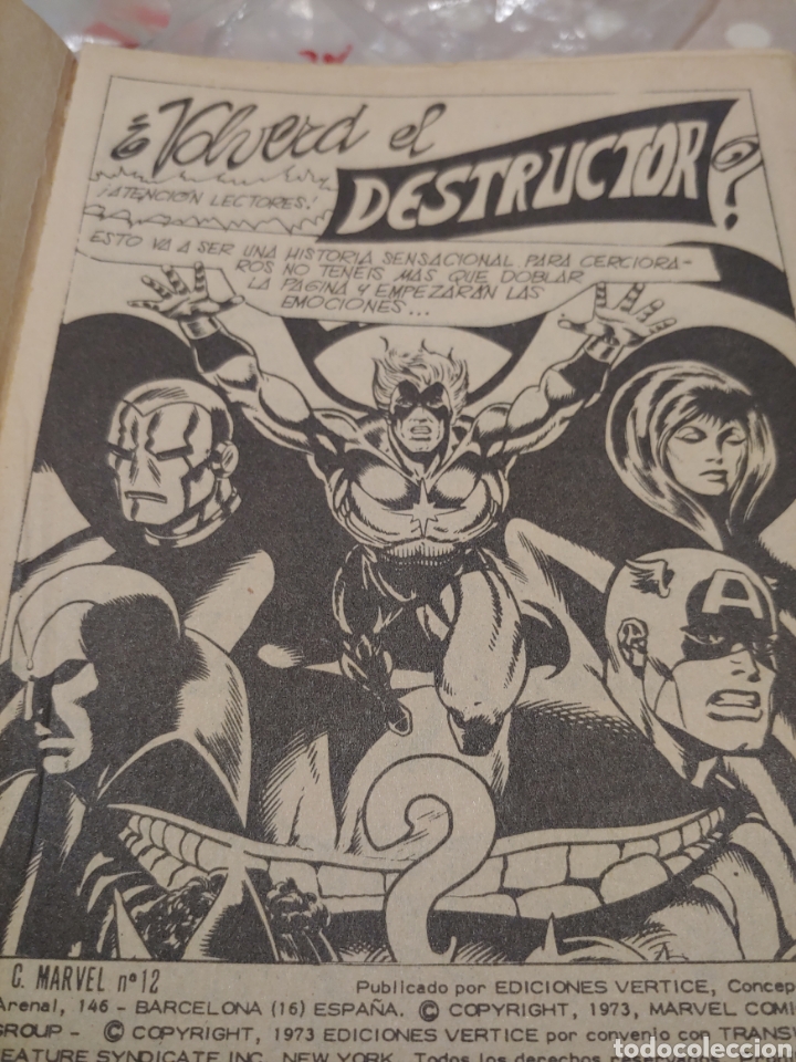C&oacute;mics: Capitan Marvel, Vertice. Volumen 1, N&uacute;m 12 - Foto 2