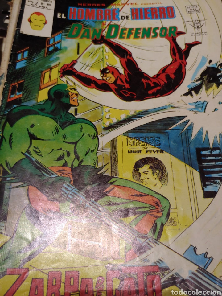 C&oacute;mics: Heroes Marvel N&uacute;m 54, Vertice, El Hombre de Hierro. - Foto 1