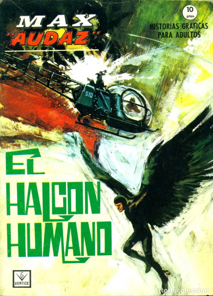 C&oacute;mics: MAX AUDAZ-18 (VERTICE, 1965) GRAPA - Foto 1