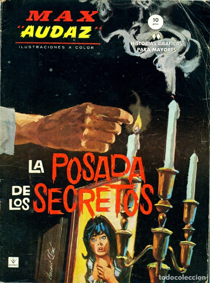 C&oacute;mics: MAX AUDAZ-6 (VERTICE, 1965) GRAPA - Foto 1