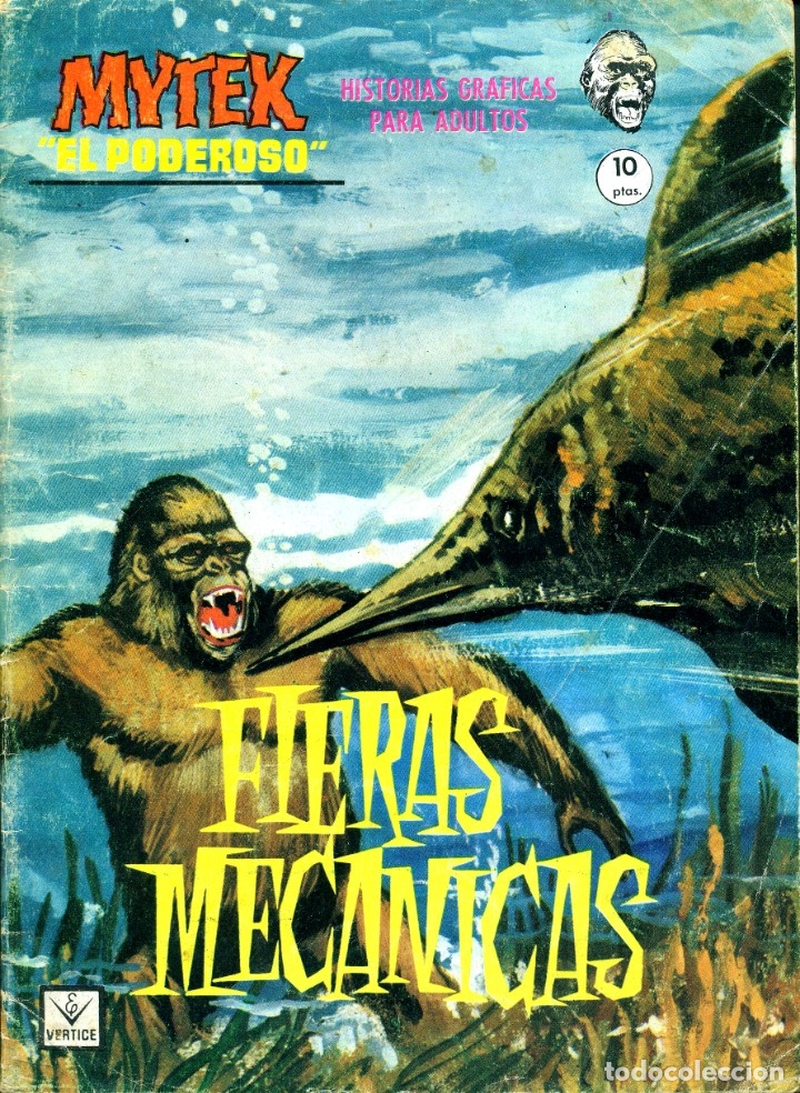 C&oacute;mics: MYTEK, EL PODEROSO-15  (VERTICE, 1965) GRAPA - Foto 1