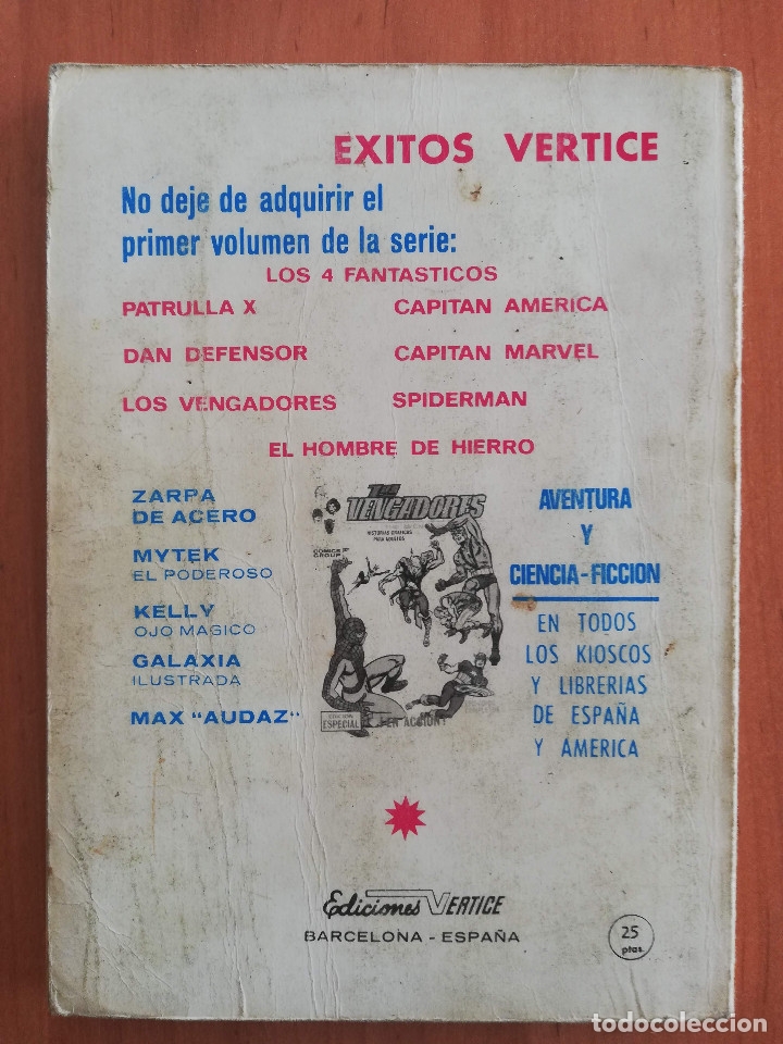 C&oacute;mics: ZARPA DE ACERO n&ordm; 28 TACO VERTICE - Foto 2