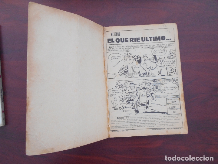 C&oacute;mics: METEORO N&ordm; 5 - EL QUE RIE EL ULTIMO... - VERTICE (6R) - Foto 2