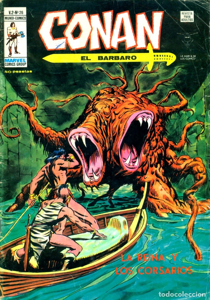 C&oacute;mics: CONAN V2-26 (VERTICE, 1975) - Foto 1