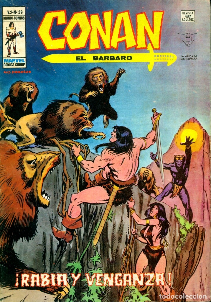 C&oacute;mics: CONAN V2-29 (VERTICE, 1975) - Foto 1