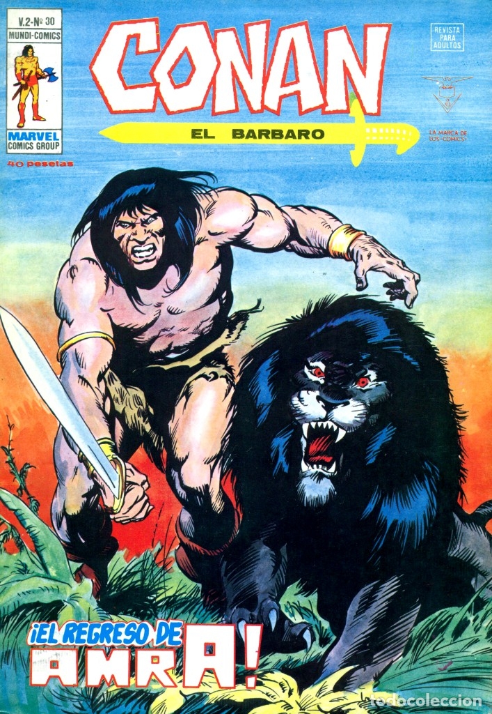 C&oacute;mics: CONAN V2-30 (VERTICE, 1975) - Foto 1