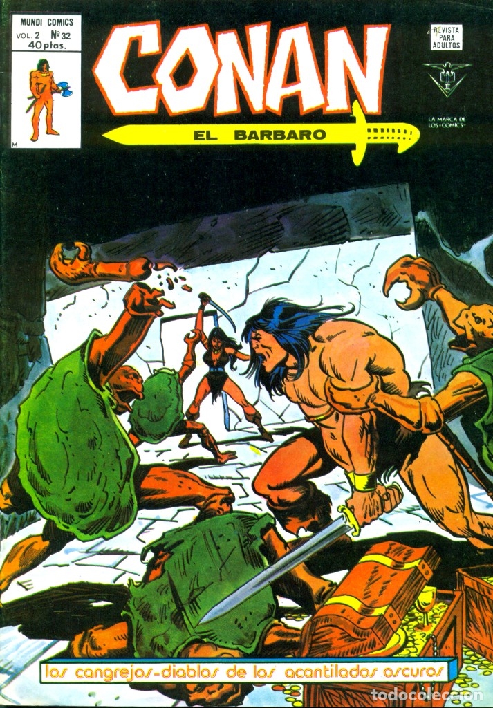 C&oacute;mics: CONAN V2-32 (VERTICE, 1975) - Foto 1