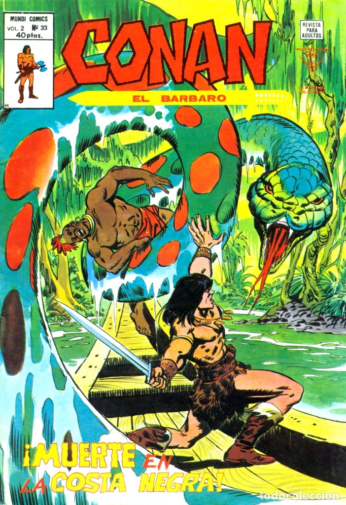 C&oacute;mics: CONAN V2-33 (VERTICE, 1975) - Foto 1