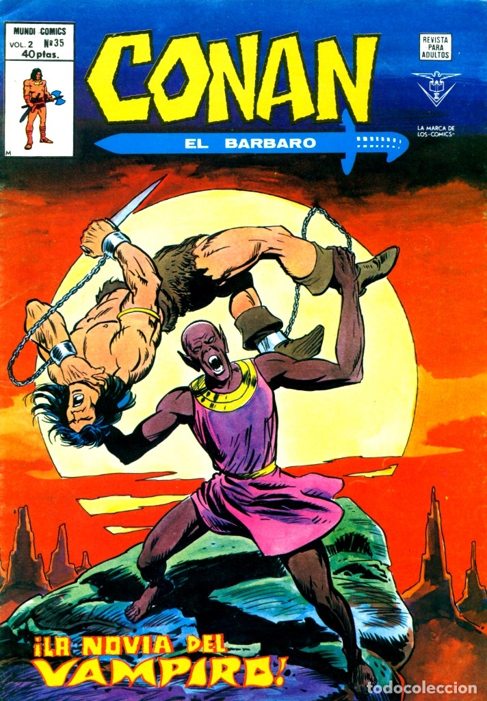 C&oacute;mics: CONAN V2-35 (VERTICE, 1975) - Foto 1