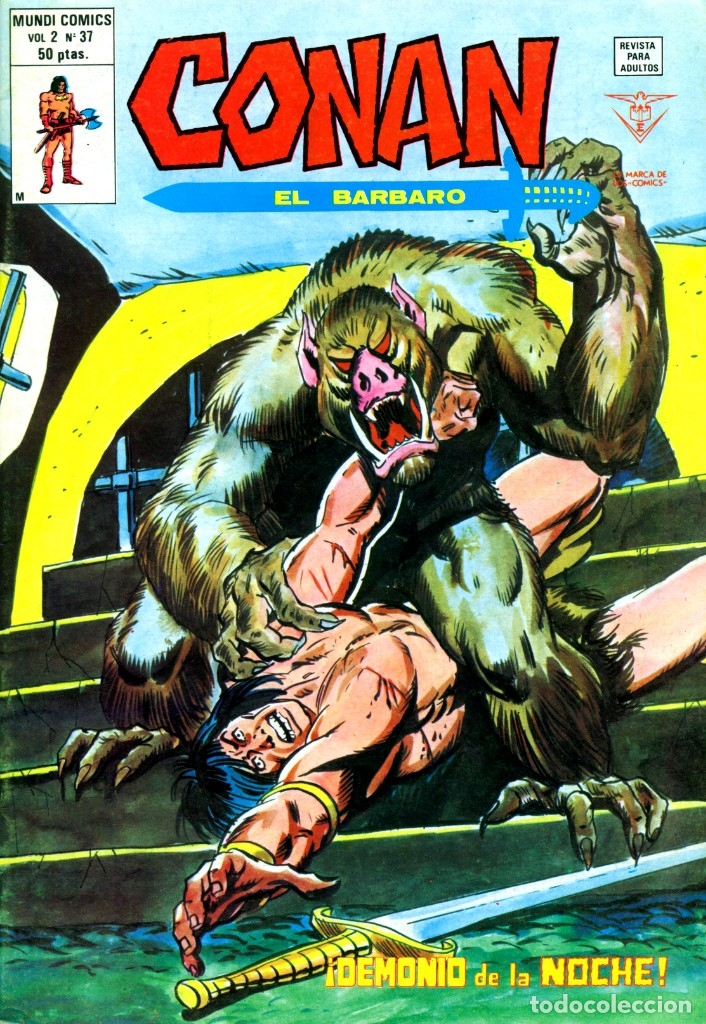 C&oacute;mics: CONAN V2-37 (VERTICE, 1975) - Foto 1
