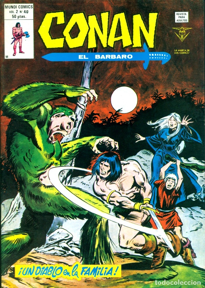 C&oacute;mics: CONAN V2-40 (VERTICE, 1975) - Foto 1
