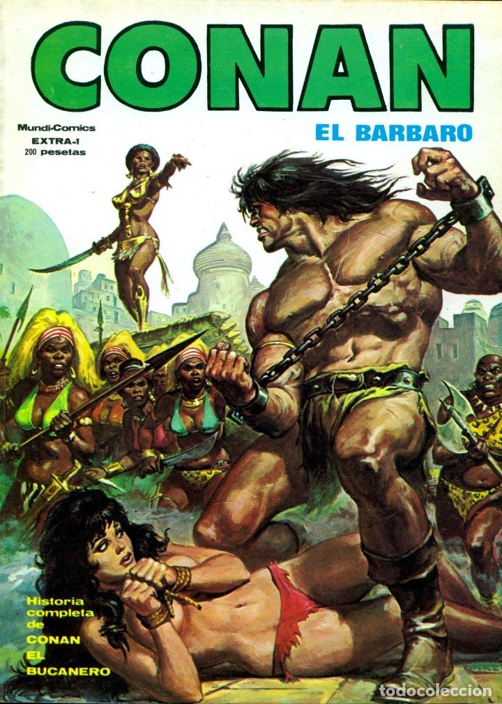 C&oacute;mics: CONAN EL BUCANERO (VERTICE, 1980) NUMERO EXTRA-1 - Foto 1