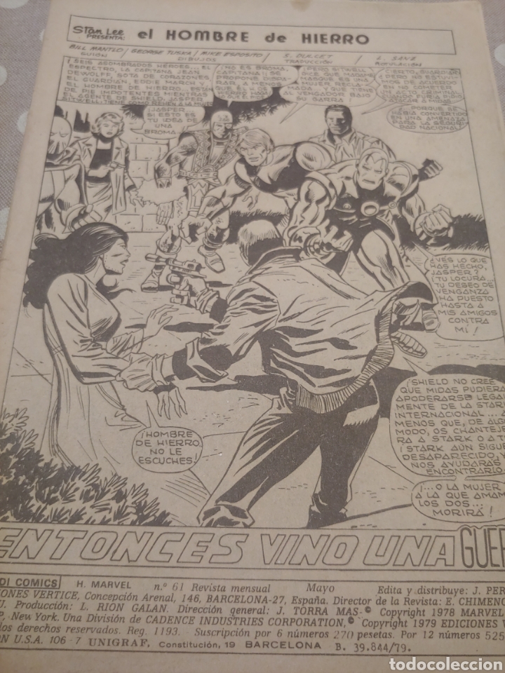 C&oacute;mics: Iron Man Vertice N&uacute;m 61 - Foto 1