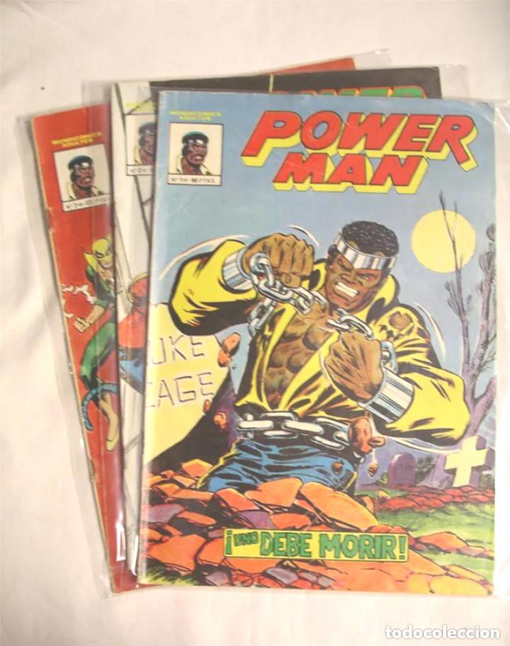 C&oacute;mics: Lote 3 c&oacute;mics Power Man Vol1 n&ordm; 1, 2 y 3 - Foto 1