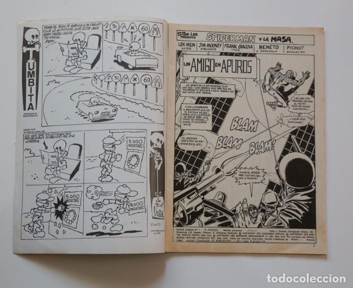 C&oacute;mics: Super Heroes presenta V.2 n&ordm;9 Spiderman y La Masa - V&eacute;rtice - Foto 2