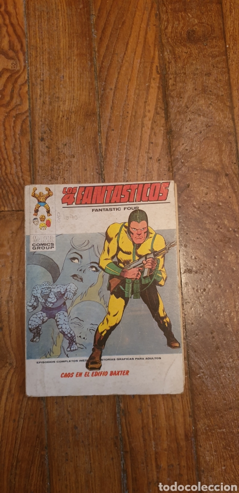 C&oacute;mics: LOS 4 FANT&Aacute;STICOS. CAOS EN EL EDIFICIO BAXTER. VERTICE 1973 VOL. 1. N&ordm; 50 - Foto 1