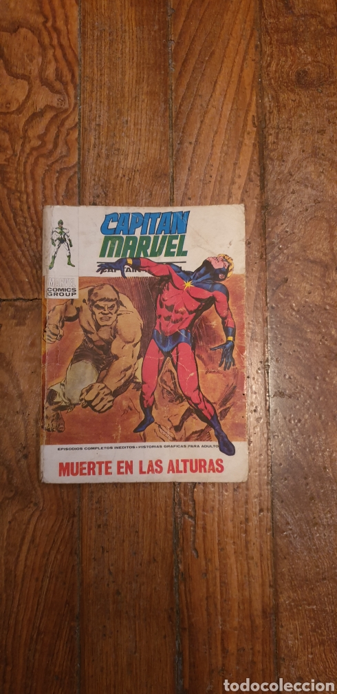 C&oacute;mics: CAPITAN MARVEL. N&ordm; 10. MUERTE EN LAS ALTURAS.&nbsp;VERTICE 1972 - Foto 1